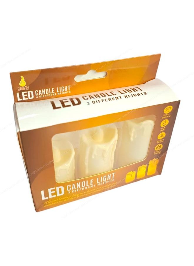 ماركة غير محددة مجموعة مكونة من 6 شموع إضاءة LED  - Image 1
