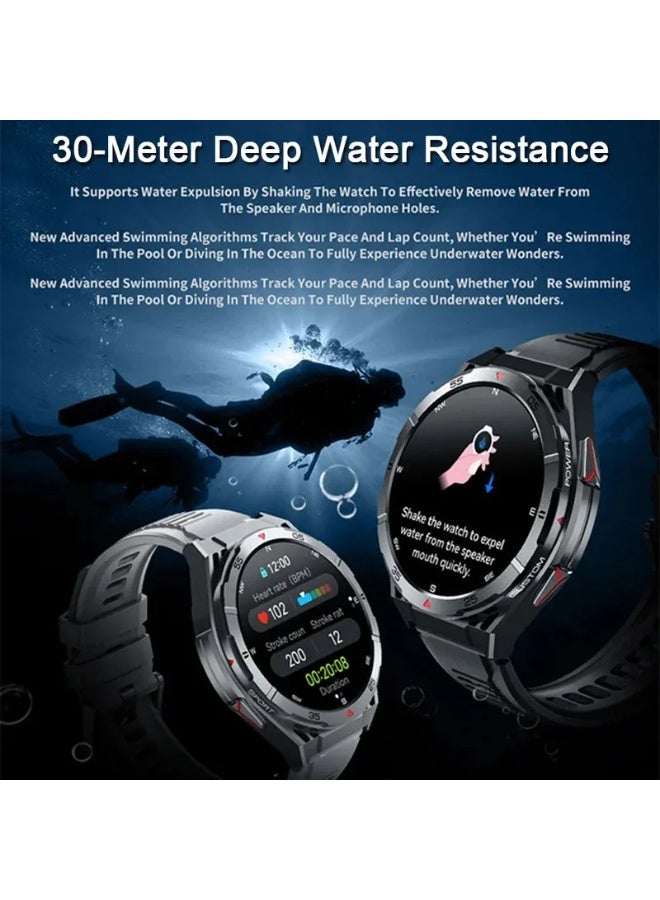 AROAQ New Smartwatch Men GPS Sport Activity Tracker 10 ATM Waterproof Smart Watch Bluetooth SOS Call Health Monitor Wrist Watches  - Image 5