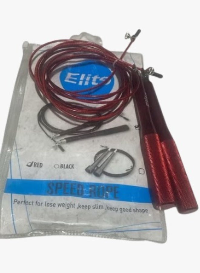 Elite Jump rope Red Metal Hand - Image 3