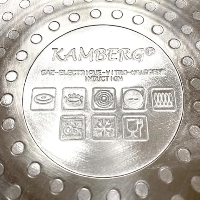 KAMBERG 0008230 Aluminium Couscous Pot - Image 5