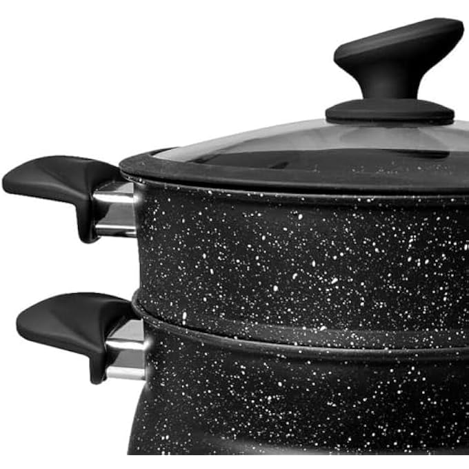 KAMBERG 0008230 Aluminium Couscous Pot - Image 4