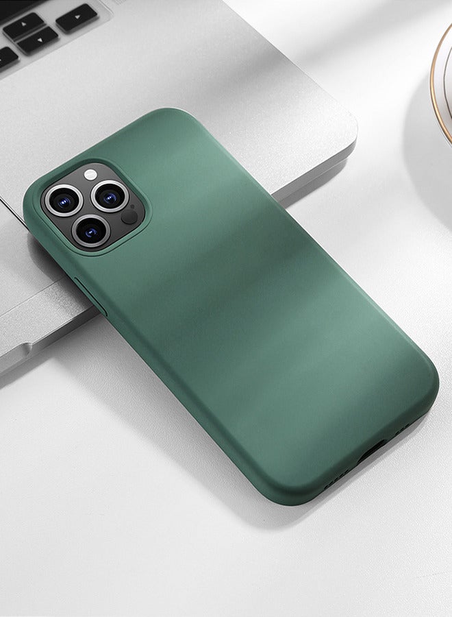 iPhone 16 Pro Max Mobile Case Cover with Soft Liquid Silicone Protection Anti-Scratch Shockproof Accessories with Microfiber Lining,Slim Protective Back Cover with Comfortable Hold Touch Feeling and Anti-fingerprint - Image 2