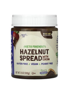 Pyure Pyure, Hazelnut Spread with Cocoa, Non-GMO, Keto, Gluten-Free, 13 oz (369 g)  - Image 1