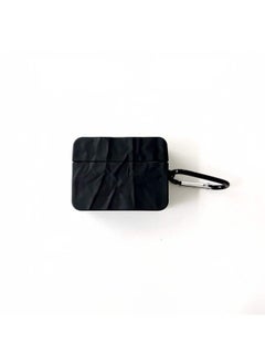Simple Black Earphone Case Airpods Pro2 Protective Case Suitable For Apple 3 Generation Wireless Bluetooth Drop-resistant 2 Generation-Color:Pure Black Earphone Protective Cover-Applicable Model:airpods3