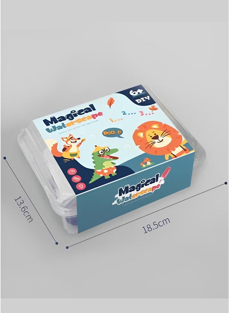 Magical 12 Pcs Water Squishy Toys,Squishy Animals For Party Favors Classroom Prize Fidget Toys Pack Diy Crystal Spirit Children's Handmade Toys - Image 2