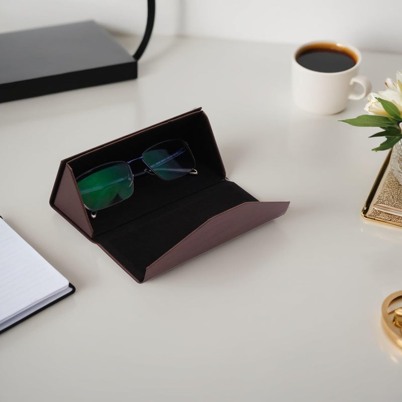 Styzere Folding Eyeglass Case Unisex Spectacles Specs Cover Men Women Hard Shell Portable - Image 5