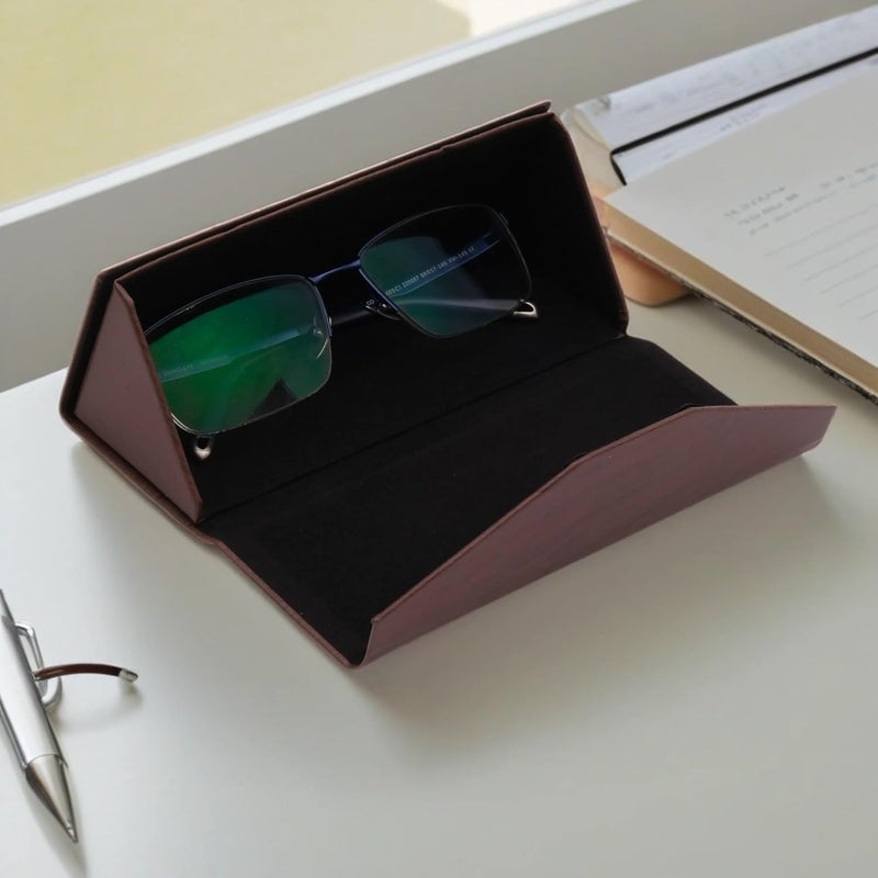 Styzere Folding Eyeglass Case Unisex Spectacles Specs Cover Men Women Hard Shell Portable - Image 3