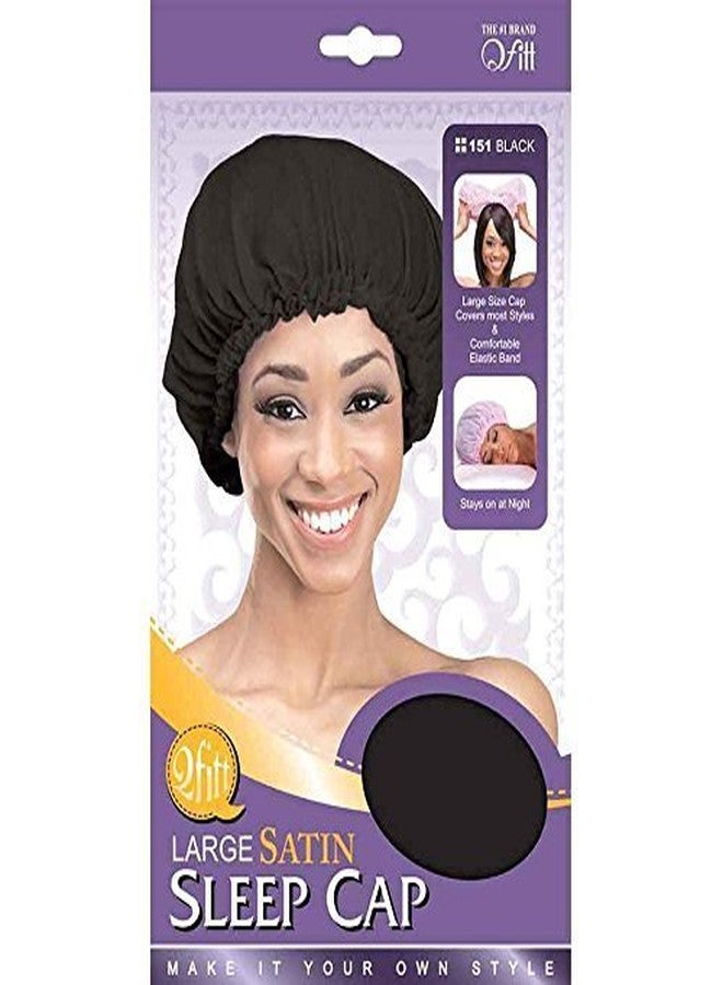 (3 Pack) Qfitt – Satin Sleep Cap #151