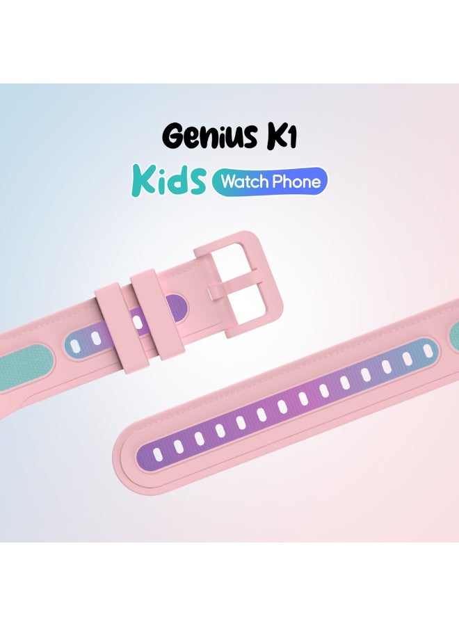 benco Compatible Bands for Benco Genius K1 Kids Smartwatch – Soft Silicone Replacement Strap for Kids - Image 2