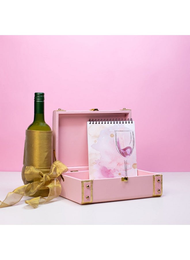FACTOR NOTES Factor Notes Watercolour Book: A5, 300 GSM Paper, 24 Pages with Perforation, Wiro Bound (Wine Glass)  - Image 5