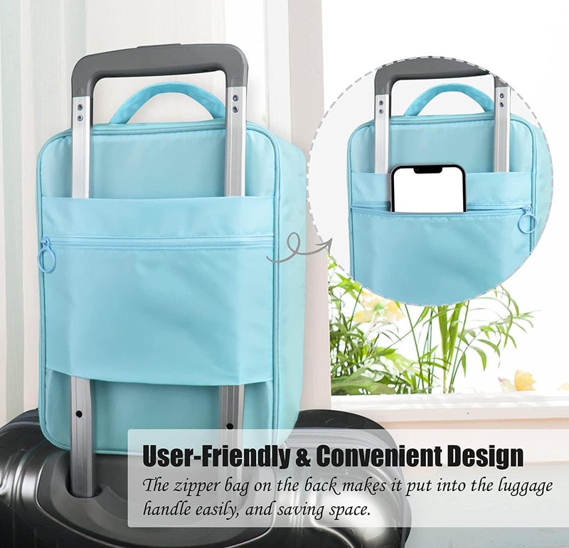 Storescent Compact Shoe Bag/Organizer/Pouch | Protect 3 Pairs of Shoes | Perfect for Travel and Daily Storage (Sky Blue) - Image 3
