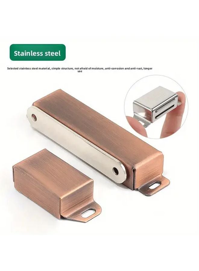 Medium Glossy Heavy Duty Stainless Steel Cabinet Magnet With Screws - Image 4