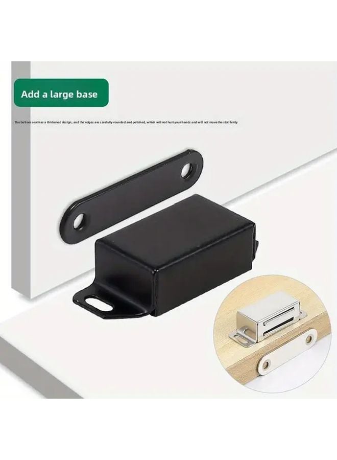 Medium Glossy Heavy Duty Stainless Steel Cabinet Magnet With Screws - Image 5