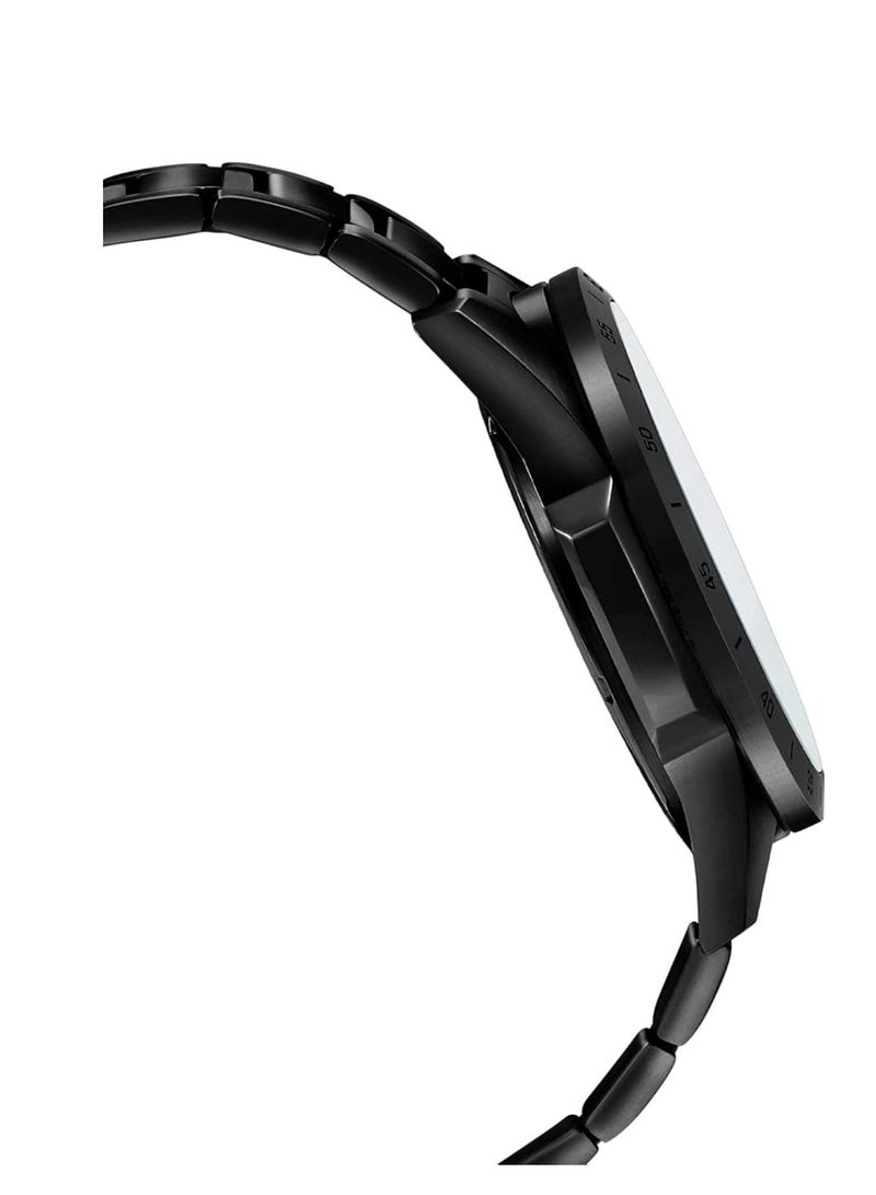 كاسيو ساعة اديفيس للرجال كرونوغراف بسوار ستانلس ستيل أسود - EFR-571MDC-1AVUDF - Image 2