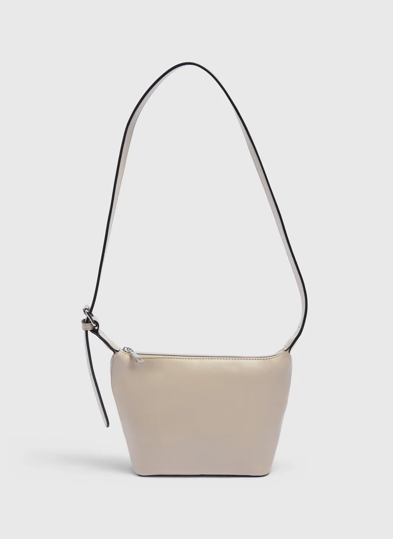 ماتلان Cream PU Cross Body Bag