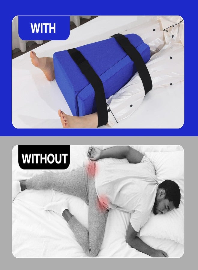 ROYALAY Adjustable Hip Replacement Kit After Surgery, Hip Kit for Seniors with Adjustable Strap, Knee Replacement Pillow with Washable Cover - Image 4