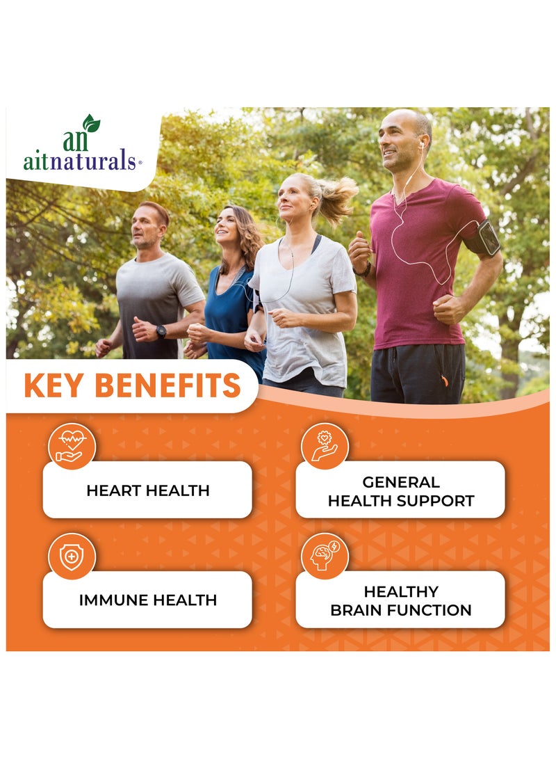 Aitnaturals Multivitamin for Men & Women, Supports Immune System with Antioxidant Vitamin C & E - 300 Tablets - Image 4