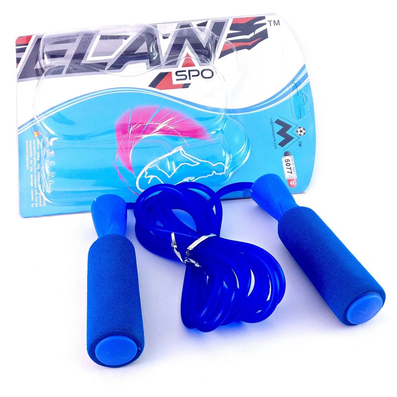 Elan Sr-5077-002 Alloy Skipping Rope (Blue) - Image 4
