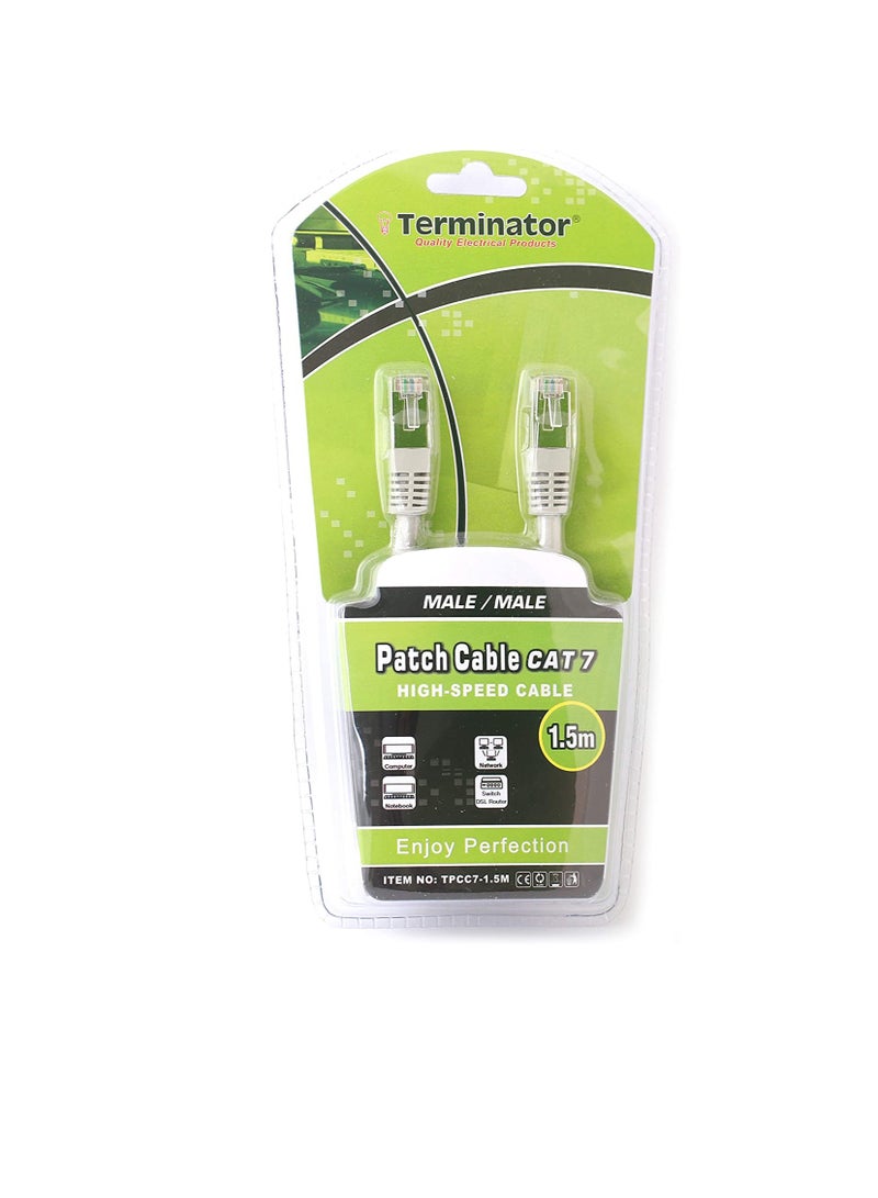Terminator Patch Cord CAT 7 1.5Mtrs TPCC7-1.5M Terminator - Image 2