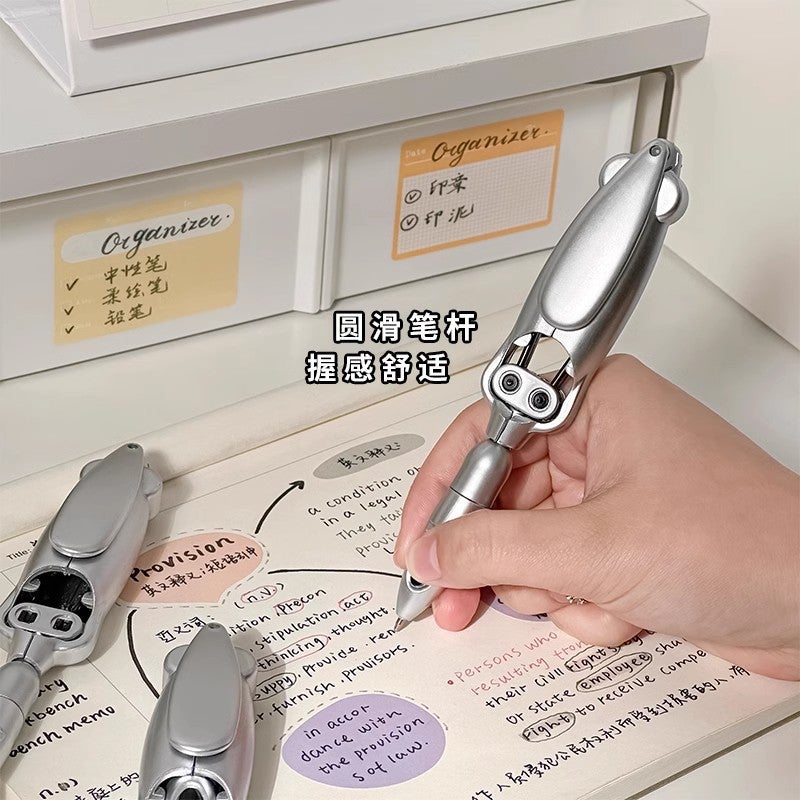Deformable Stress Relief Gel Pen with Click Mechanism - Image 3