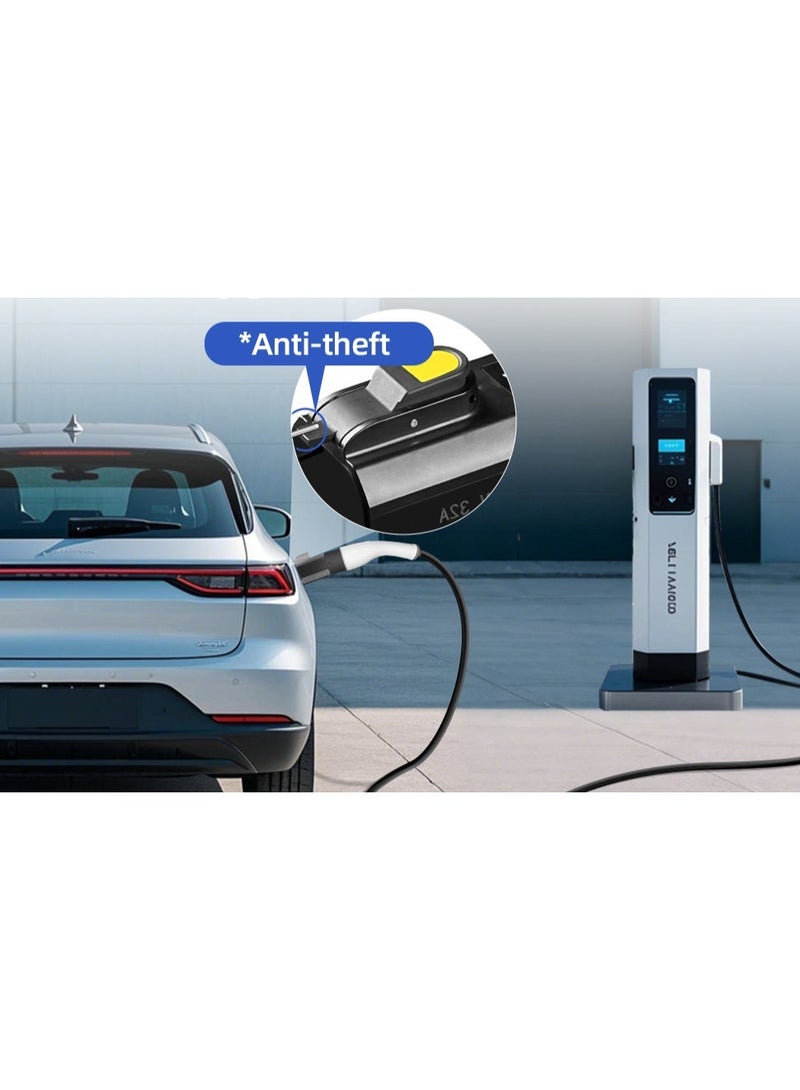 SUPER 5 Type 2 to GBT Adapter 3 phase 32A AC Converter EV Type2 Charging to GBT EV Charger Car - Image 3