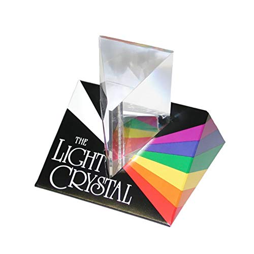 Constructive Playthings Light Crystal Prism Rainbow Maker for Kids Science Class Ages 8 - Image 1