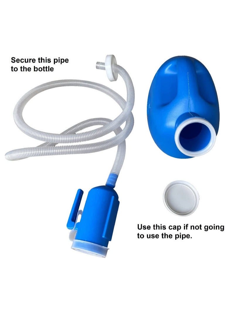 Halamine Urinal for Elderly Children，Bedside Urine，Elderly Care，Nighttime Portable，for Hospital Home Camping Travel Bedside Emergency - Image 3