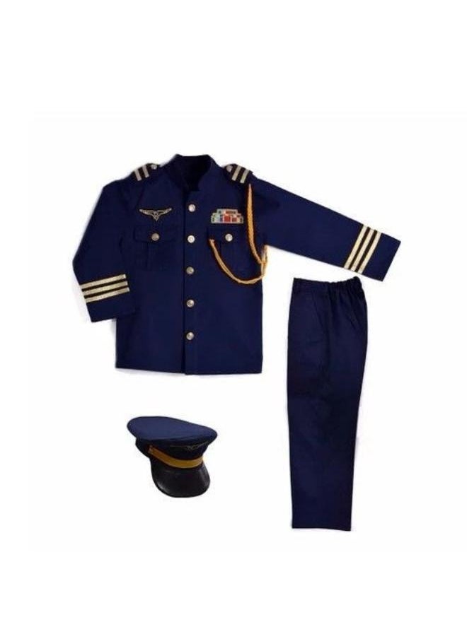 Oulabi Mir Costume Pilot Boy 10-11 Yrs Old 