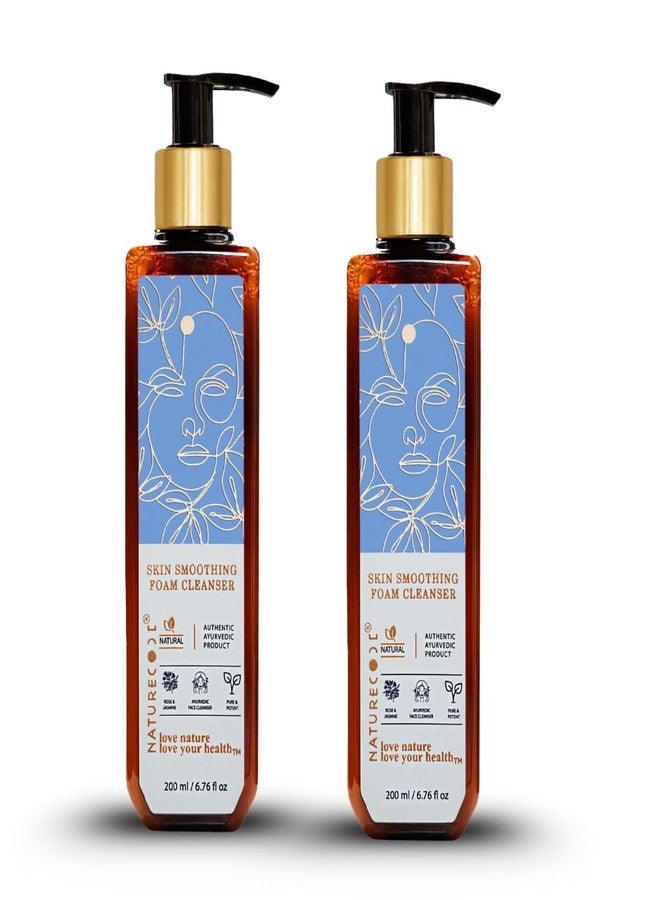 Nature Code NATURECODE Natural Face Wash | Aloe Vera, Neem & Essential Oils | Gentle Foaming Cleanser for Acne-Prone & Sensitive Skin - 200ml (Pack of 2) - Image 1