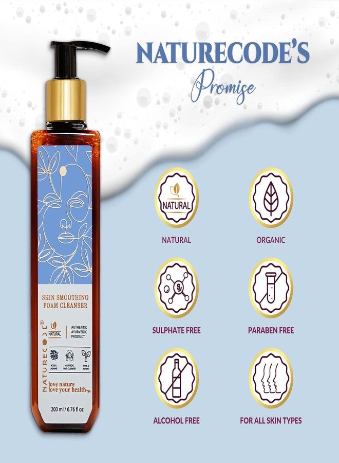 Nature Code NATURECODE Natural Face Wash | Aloe Vera, Neem & Essential Oils | Gentle Foaming Cleanser for Acne-Prone & Sensitive Skin - 200ml (Pack of 2) - Image 5