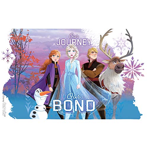 Tervis Disney Frozen 2 Group Made in USA Double Walled Insulated Tumbler Travel Cup Keeps Drinks Cold & Hot, 10oz Wavy, Classic - Image 2