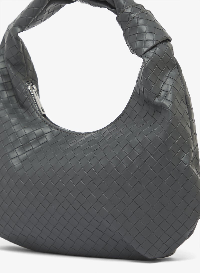 GLAMOROUS Woven Shoulder Bag - Image 3