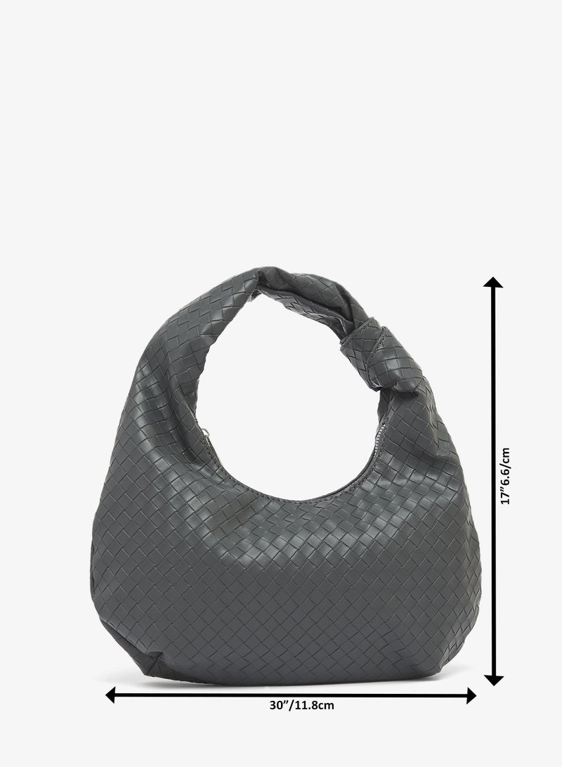 GLAMOROUS Woven Shoulder Bag - Image 5