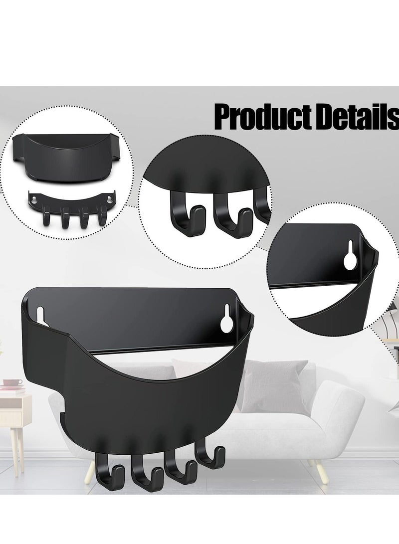 2PCS Cap Organizer Hanger,Hat Rack for Wall Adhesive Hat Racks, Change Your Cloth Hanger to Cap Organizer Hanger, Hat Organizer for Closet Door  - Image 5