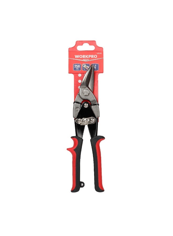 WORKPRO 250MM (10") LEFT CUT AVIATION TIN SNIP - Image 1