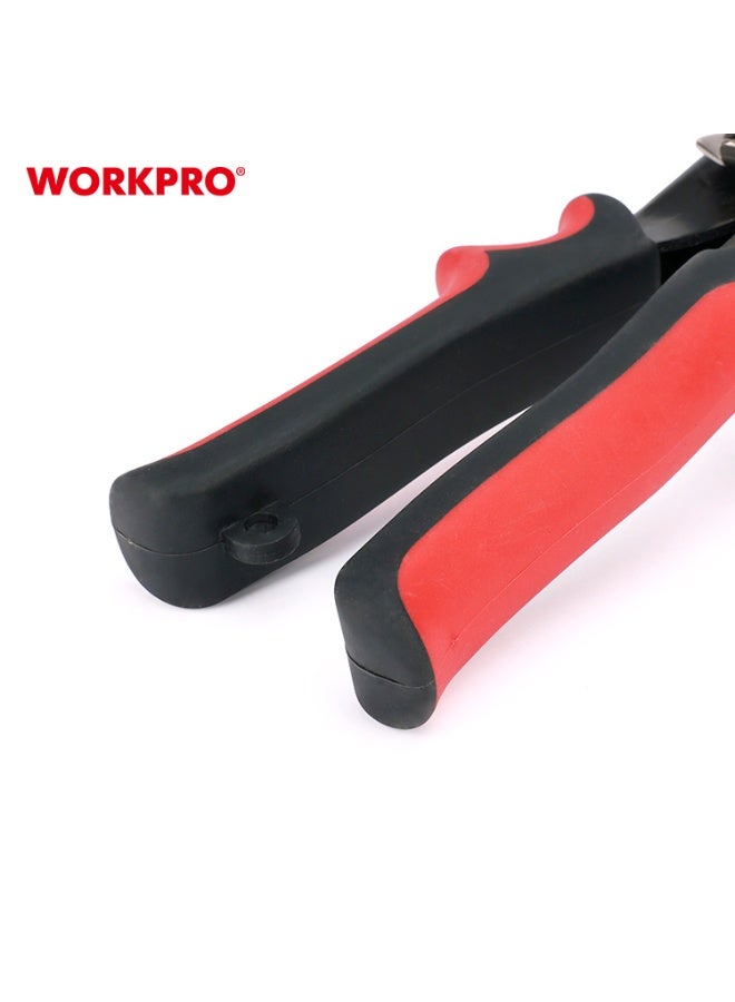WORKPRO 250MM (10") LEFT CUT AVIATION TIN SNIP - Image 4