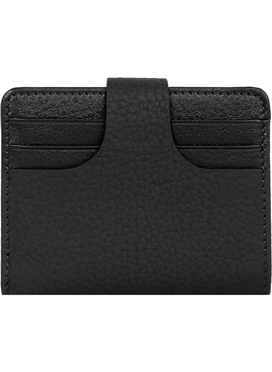 Cengiz Pakel Leather Men's Card Holder Black 2481