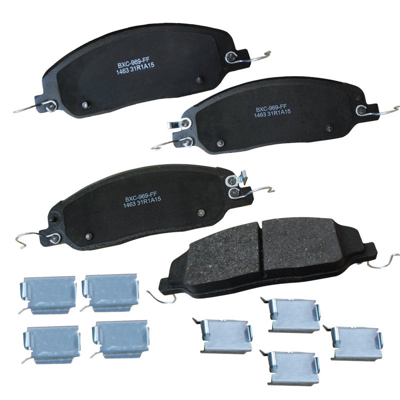 بنديكس وسادات فرامل أمامية سيراميكية Bendix Premium SBC1463 لفورد موستانج 2012-2011 - Image 1