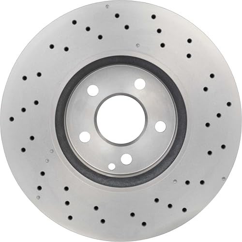 Brembo 09.A621.31 UV Coated vented drilled Front Brake Rotor MERCEDES-BENZ/MERCEDES-BENZ (BBDC) OE# A0004211112 - Image 2