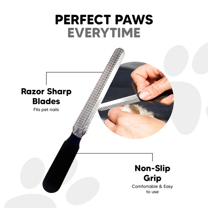LetsShave EZ-WIZZY 3-in-1 Pet Grooming Kit | Cat & Dog Nail Clippers with Safety Guard, Nail File & Hair Comb | Professional Pet Care Combo for Safe & Stress-Free Grooming - Image 4