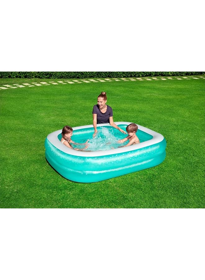 Bestway Rectangular Family Pool Blue 2.1 M X 1.50 M X 51 Cm 54005 - Image 3