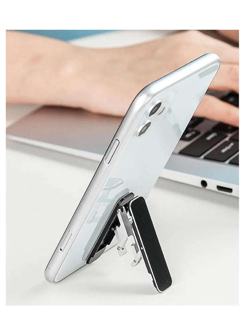 Bills Kickstand for Phone, Portable Mobile Phone Stand, Cell Phone Holder, Smartphone stand, Multi-Angle Mobile Stand, Slim and Foldable Stand for phone, Compatible with all phone types  - Image 1