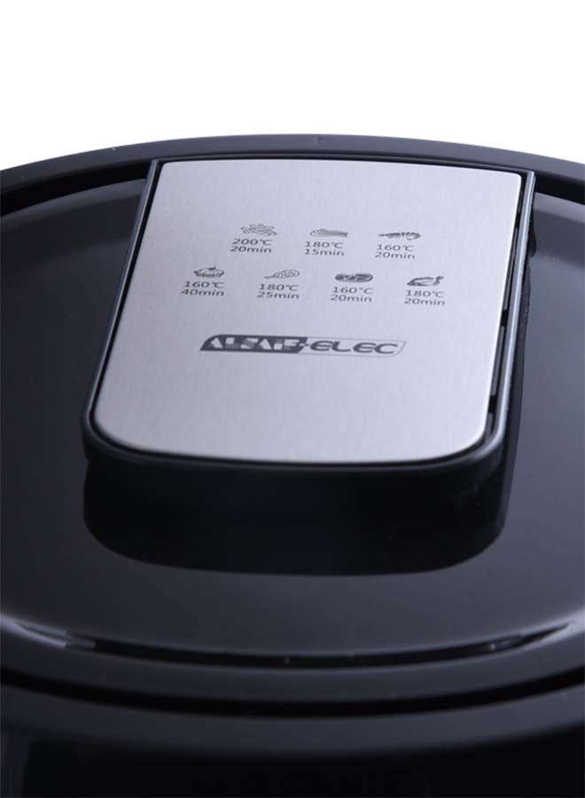ألسيف إليك مقلاة هوائية بشاشة LED 9 L 1800 W AL7304 أسود - Image 4