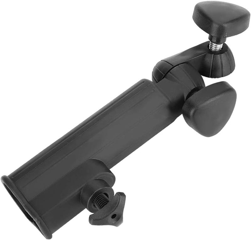 woobles Cart Umbrella Holder, Push Trolley Umbrella Holder Plastic Stand Pull Bike Cart Black Universal - Image 5