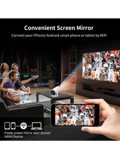 ELTRAZONE "2-in-1 Mini Projector with Controller – 1080P Smart Projector with 64GB Storage, 10,000+ Retro Games, WiFi 6, and BT 5.0"  - Image 2