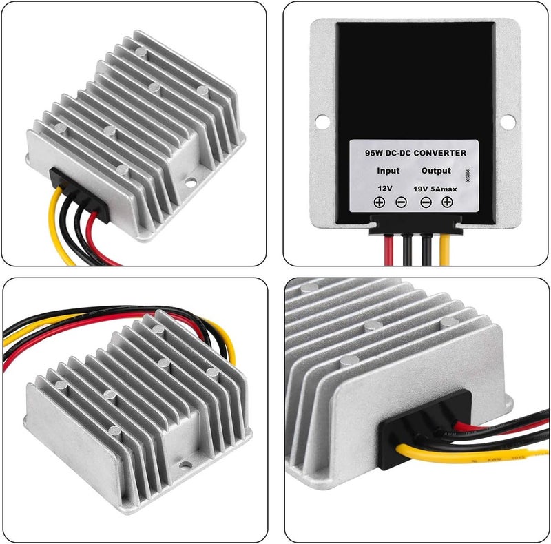 SUPERNIGHT DC Boost Converter DC 12V Step Up to 19V 5A 95W Waterproof Voltage Regulator for Golf Cart Club Car LED Strip Light - Image 2