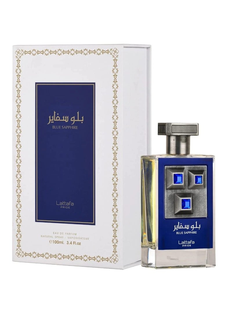 Lattafa Pride Blue Sapphire EDP 100 ml - Image 1