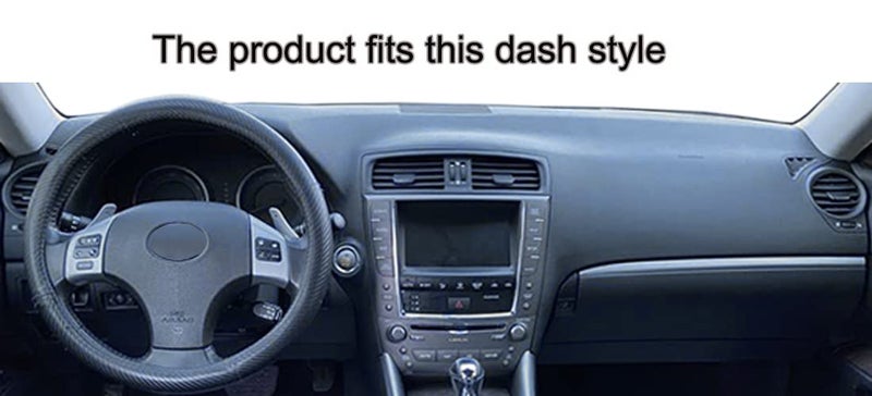 Fcovergurus Dash Cover Mat Custom Fit for Lexus IS250 IS350 2006-2013 XE20, Dashboard Cover Pad Carpet Protector F87 - Image 2
