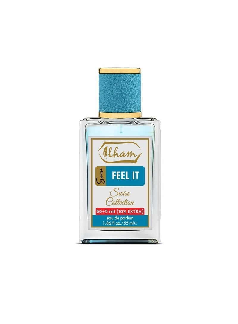ILHAM PERFUMES سويس فيل إت (50 مل + 5 مل) 10% إضافي 55 مل عطر للرجال - Image 3