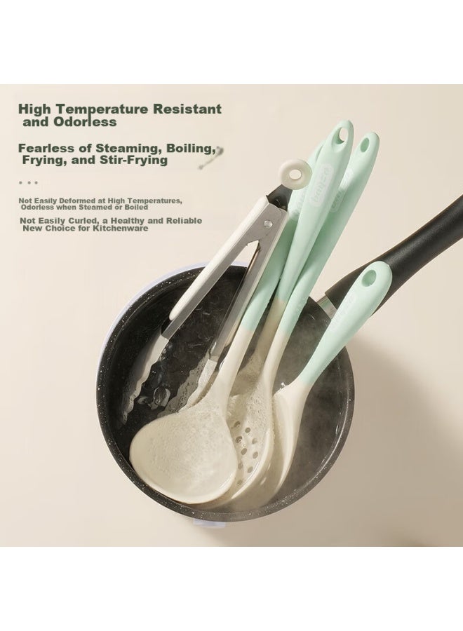 Bayco Bayco Food-grade Silicone Spatula Set, Heat-resistant Spatula And Soup Ladle, Specialized For Non-stick Wok And Frying Pan Tz045  - Image 3